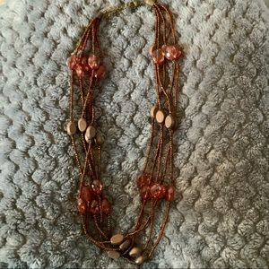 American Eagle Beaded Necklace